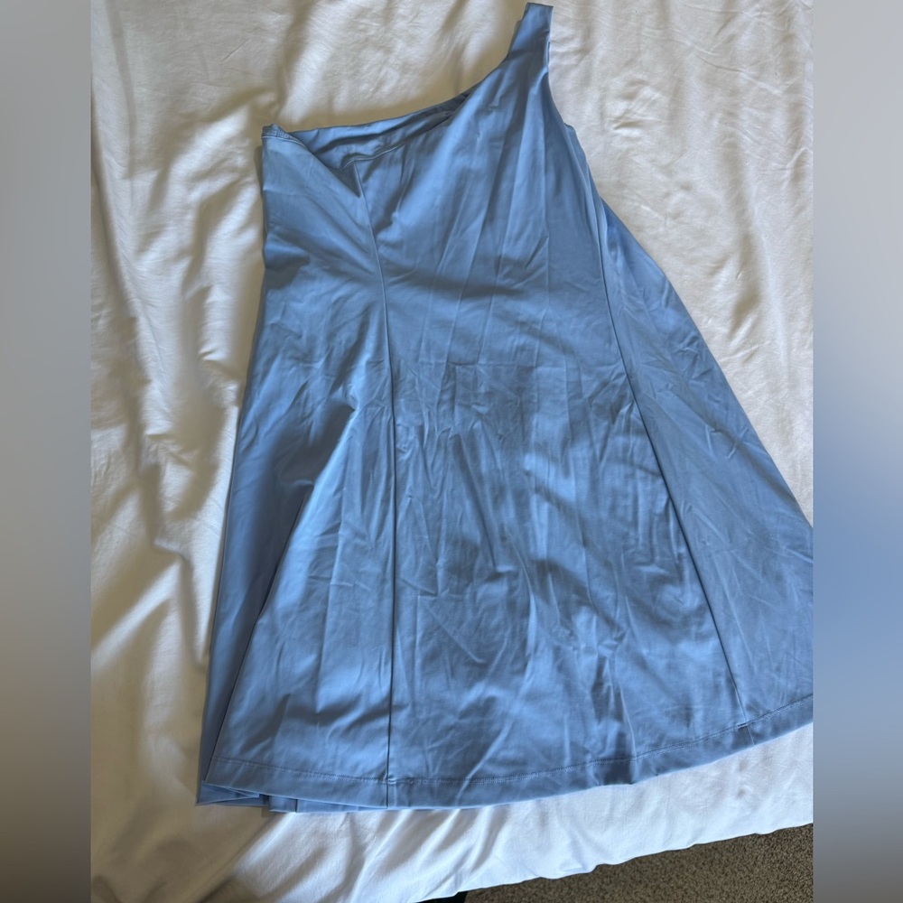 Outdoor Voices Light Blue A-Line Skirt